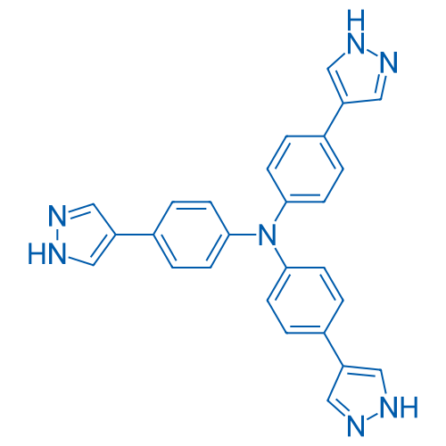 Tris(4-(1H-pyrazol-4-yl)phenyl)amine 250mg