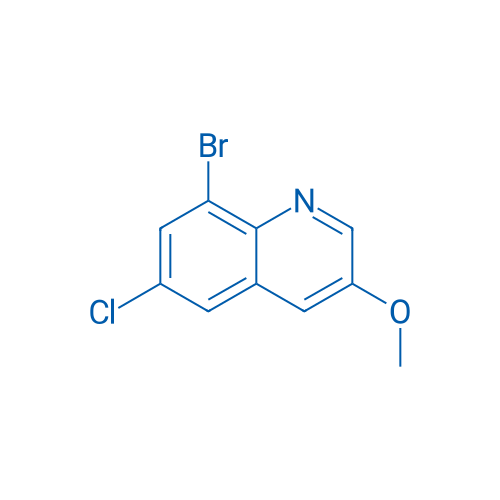 8-Bromo-6-chloro-3-methoxyquinoline 100mg