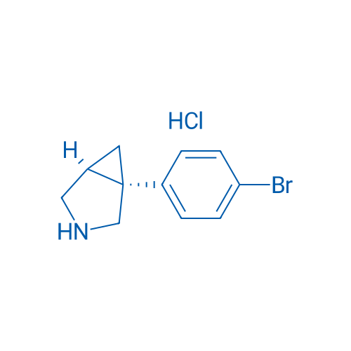 (1R,5S)-1-(4-bromophenyl)-3-azabicyclo[3.1.0]hexane hydrochloride 250mg