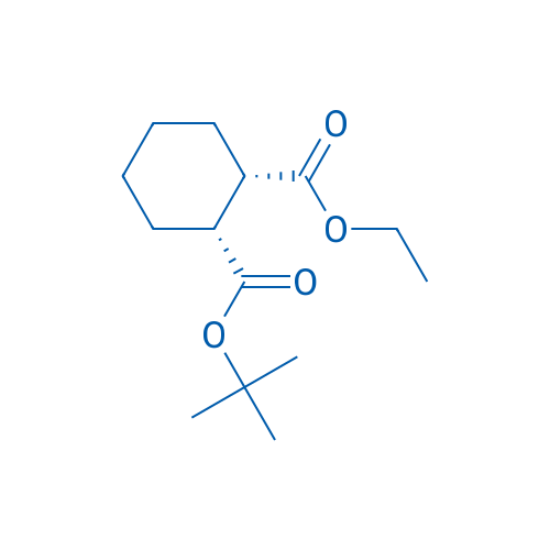 (1R,2S)-1-tert-Butyl 2-ethyl cyclohexane-1,2-dicarboxylate 250mg