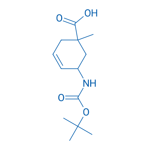 5-((tert-Butoxycarbonyl)amino)-1-methylcyclohex-3-ene-1-carboxylic acid 1g