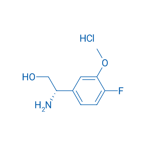 (S)-2-Amino-2-(4-fluoro-3-methoxyphenyl)ethanol hydrochloride 250mg