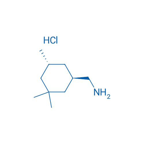 rel-((1R,5R)-3,3,5-Trimethylcyclohexyl)methanamine hydrochloride 1g