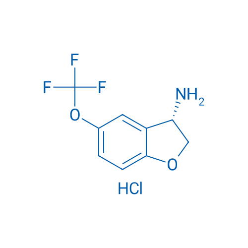 (S)-5-(Trifluoromethoxy)-2,3-dihydrobenzofuran-3-amine hydrochloride 100mg