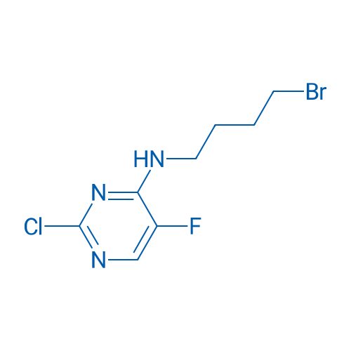 N-(4-Bromobutyl)-2-chloro-5-fluoropyrimidin-4-amine 250mg