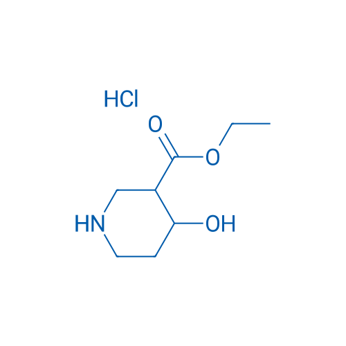 Ethyl 4-hydroxypiperidine-3-carboxylate hydrochloride 250mg