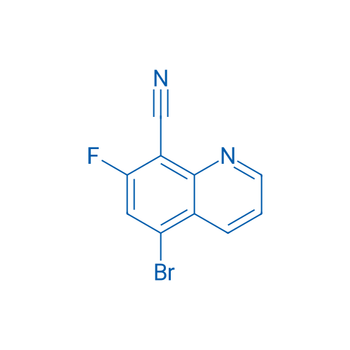 5-Bromo-7-fluoroquinoline-8-carbonitrile 1g