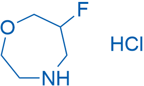 6-Fluoro-1,4-oxazepane hydrochloride 250mg