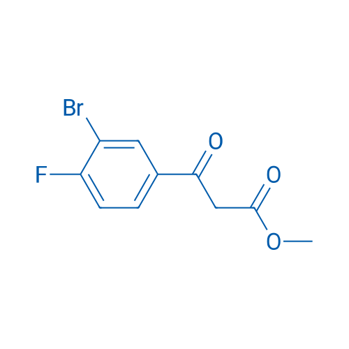 Methyl 3'-bromo-4'-fluorobenzoylacetate 1g