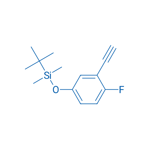 tert-Butyl(3-ethynyl-4-fluorophenoxy)dimethylsilane 250mg