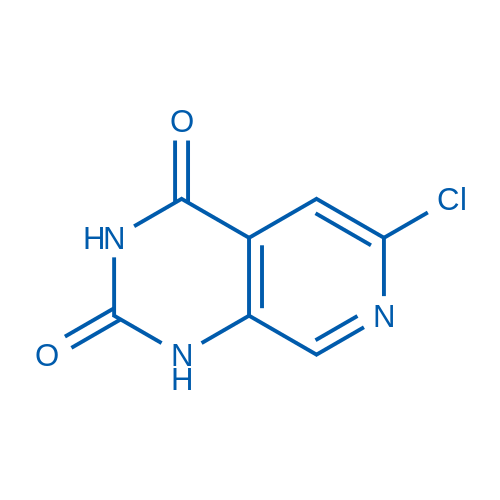 6-Chloropyrido[3,4-d]pyrimidine-2,4(1H,3H)-dione 250mg