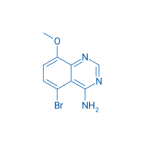 5-Bromo-8-methoxyquinazolin-4-amine 250mg