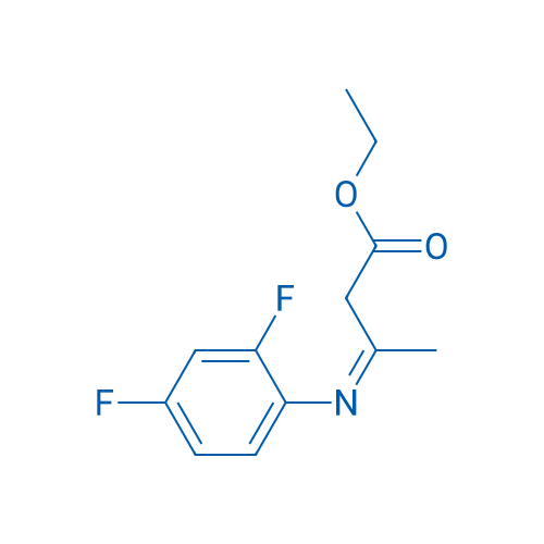 (Z)-ethyl 3-((2,4-difluorophenyl)imino)butanoate 1g