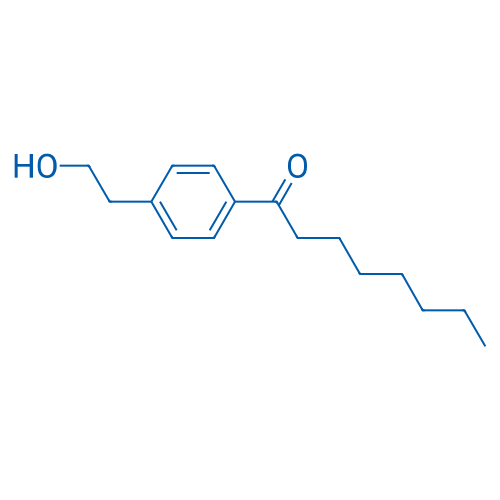 1-(4-(2-Hydroxyethyl)phenyl)octan-1-one 1g