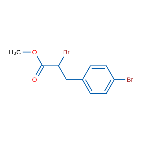 Methyl 2-bromo-3-(4-bromophenyl)propanoate 1g