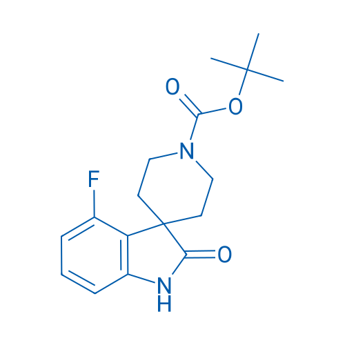 tert-Butyl 4-fluoro-2-oxospiro[indoline-3,4'-piperidine]-1'-carboxylate 1g