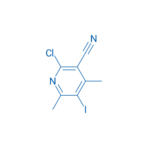 2-Chloro-5-iodo-4,6-dimethylnicotinonitrile 1g