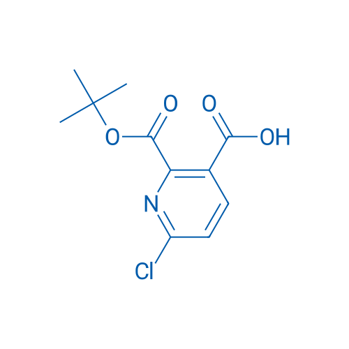 2-(tert-Butoxycarbonyl)-6-chloronicotinic acid 250mg