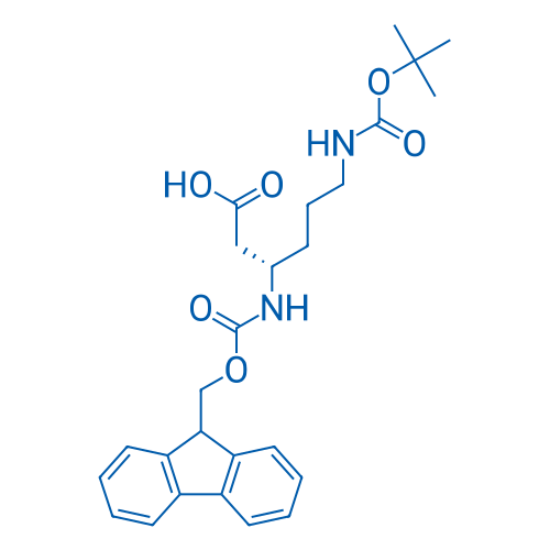 Fmoc-β-Lys(Boc)-OH 100mg