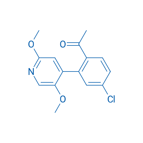 Ethanone, 1-[4-chloro-2-(2,5-dimethoxy-4-pyridinyl)phenyl]- 1g