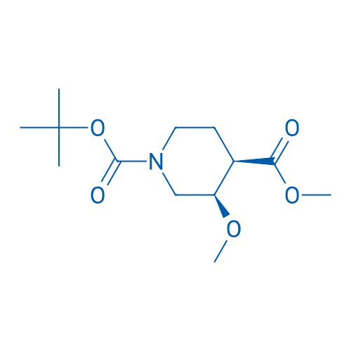 1-(tert-Butyl) 4-methyl (3R,4R)-3-methoxypiperidine-1,4-dicarboxylate 1g