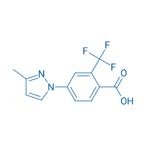 4-(3-Methyl-1H-pyrazol-1-yl)-2-(trifluoromethyl)benzoic acid 1g