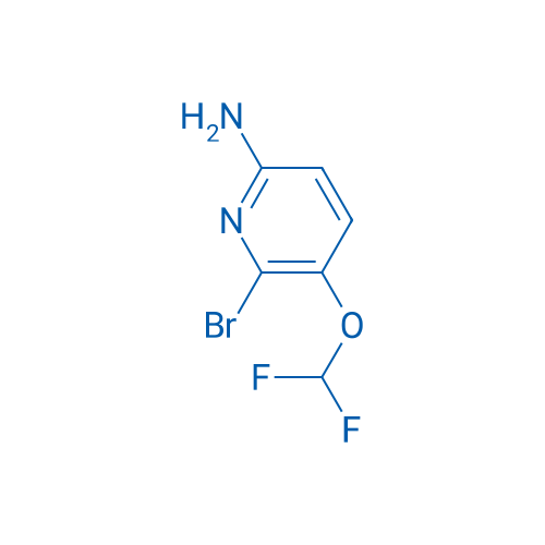 6-Bromo-5-(difluoromethoxy)pyridin-2-amine 1g