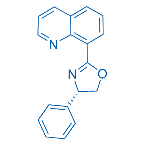 (S)-4-Phenyl-2-(quinolin-8-yl)-4,5-dihydrooxazole 100mg
