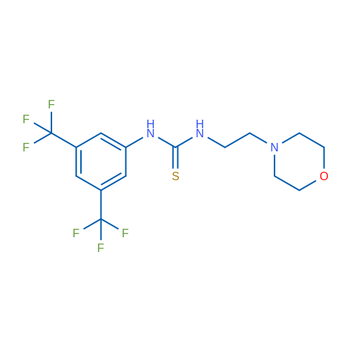 3-[3,5-Bis(trifluoromethyl)phenyl]-1-[2-(morpholin-4-yl)ethyl]thiourea 1g