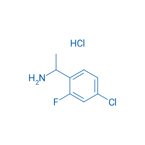1-(4-Chloro-2-fluoro-phenyl)-ethylamine hydrochloride 250mg