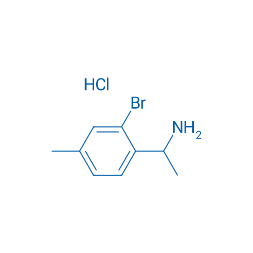 1-(2-Bromo-4-methylphenyl)ethan-1-amine hydrochloride 250mg