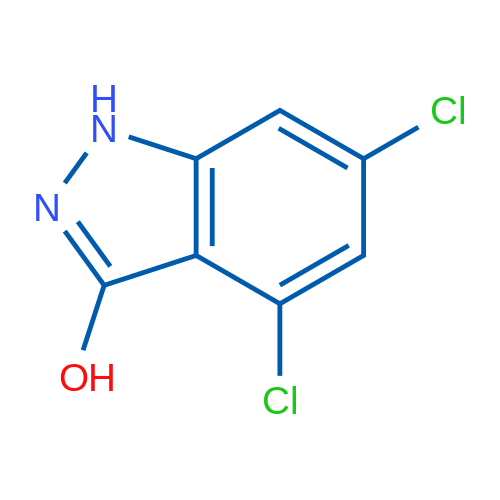 4,6-Dichloro-1H-indazol-3-ol 1g