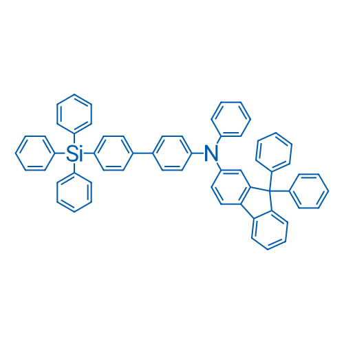 N,9,9-Triphenyl-N-(4'-(triphenylsilyl)-[1,1'-biphenyl]-4-yl)-9H-fluoren-2-amine 1g