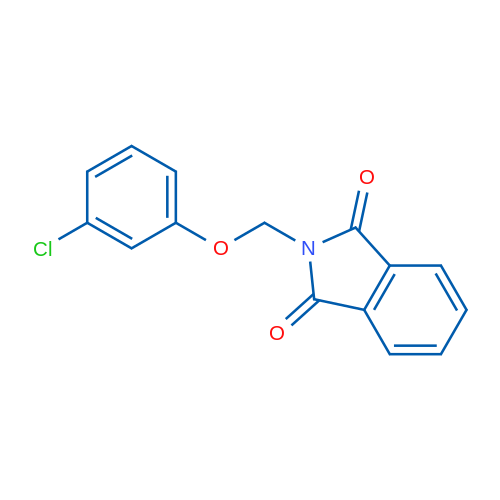 2-[(3-Chlorophenoxy)methyl]-2,3-dihydro-1H-isoindole-1,3-dione 1g