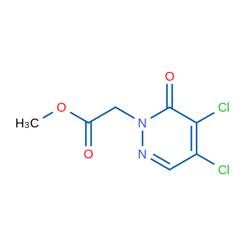 Methyl 2-(4,5-dichloro-6-oxopyridazin-1(6H)-yl)acetate 1g