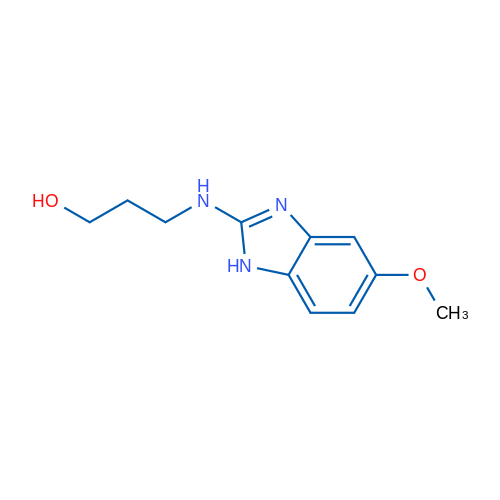 3-((5-Methoxy-1H-benzo[d]imidazol-2-yl)amino)propan-1-ol 1g