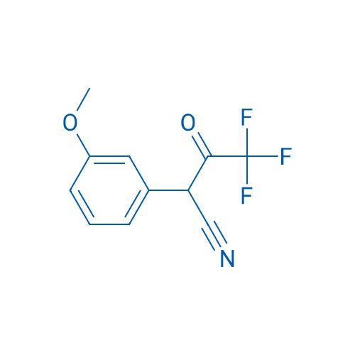 4,4,4-Trifluoro-2-(3-methoxyphenyl)-3-oxobutanenitrile 1g