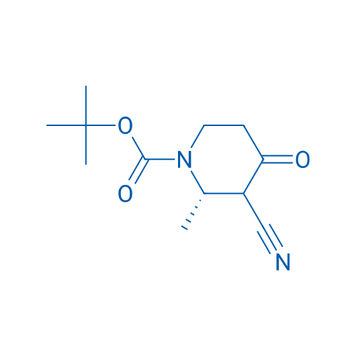 (2S)-tert-Butyl 3-cyano-2-methyl-4-oxopiperidine-1-carboxylate 1g