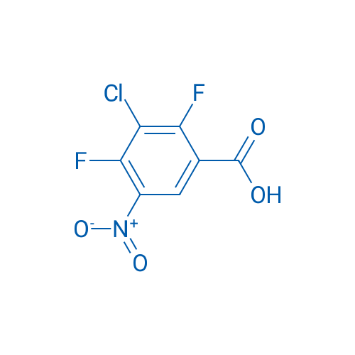 3-Chloro-2,4-difluoro-5-nitrobenzoic acid 250mg