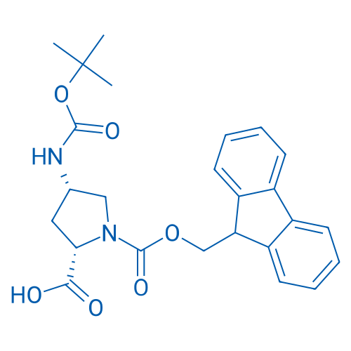 Fmoc-cis-4-N-Boc-Pro-OH 5g