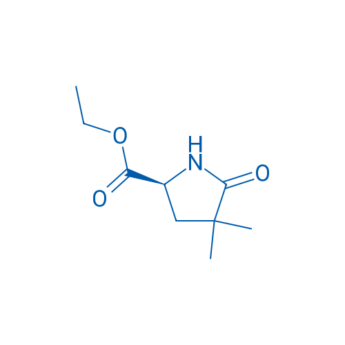 Ethyl (S)-4,4-dimethyl-5-oxopyrrolidine-2-carboxylate 250mg