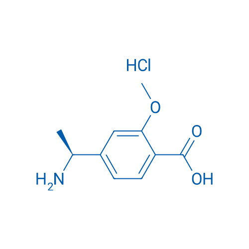 (S)-4-(1-Aminoethyl)-2-methoxybenzoic acid hydrochloride 100mg