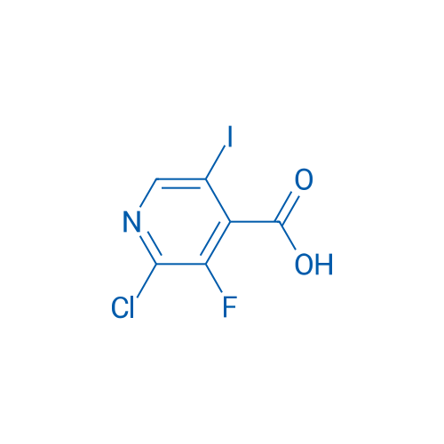 2-Chloro-3-fluoro-5-iodoisonicotinic acid 1g