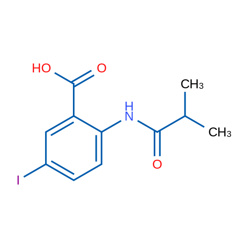 5-Iodo-2-isobutyramidobenzoic acid 1g