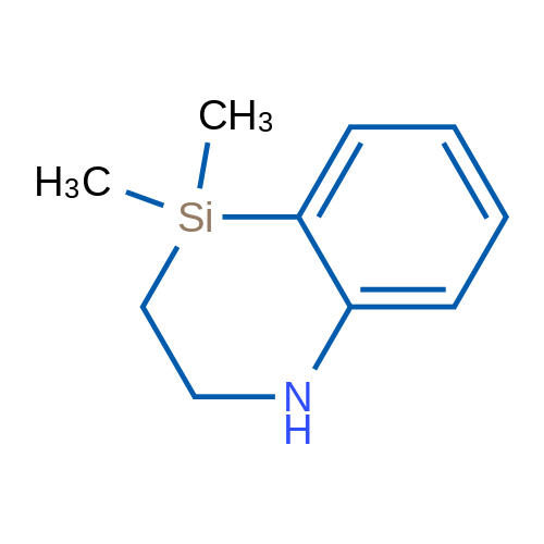 4,4-Dimethyl-1,2,3,4-tetrahydrobenzo[b][1,4]azasiline 1g