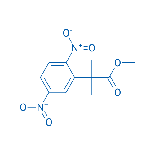 Methyl 2-(2,5-dinitrophenyl)-2-methylpropanoate 1g