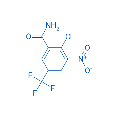 2-Chloro-3-nitro-5-(trifluoromethyl)benzamide 1g