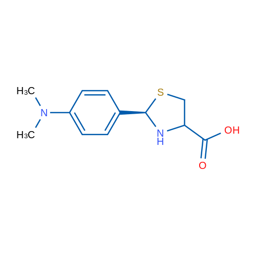 (2R)-2-(4-(Dimethylamino)phenyl)thiazolidine-4-carboxylic acid 1g