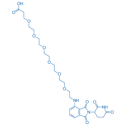 Pomalidomide-PEG6-C2-COOH 100mg