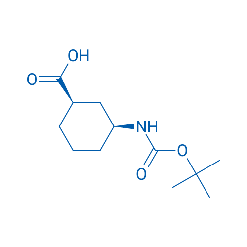 (1R,3S)-N-BOC-3-aminocyclohexanecarboxylic acid 1g